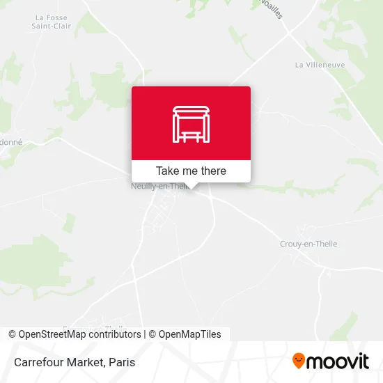 Carrefour Market map