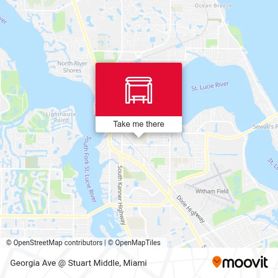 Mapa de Georgia Ave @ Stuart Middle