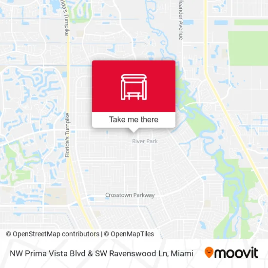 Mapa de NW Prima Vista Blvd & SW Ravenswood Ln