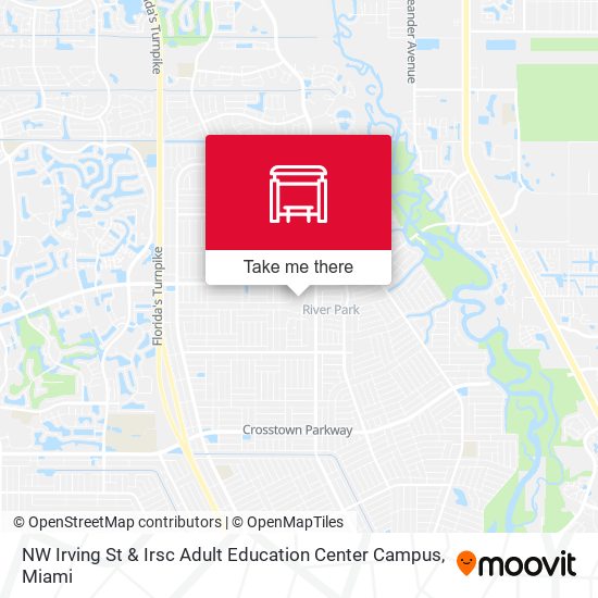 Mapa de NW Irving St & Irsc Adult Education Center Campus