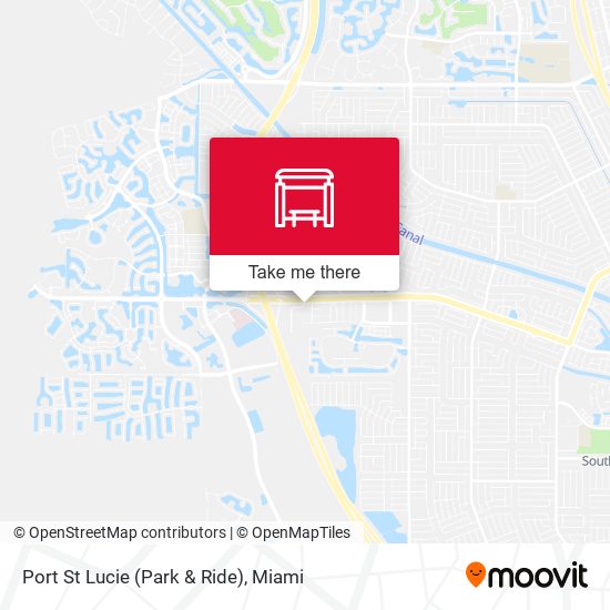 Mapa de Port St Lucie (Park & Ride)