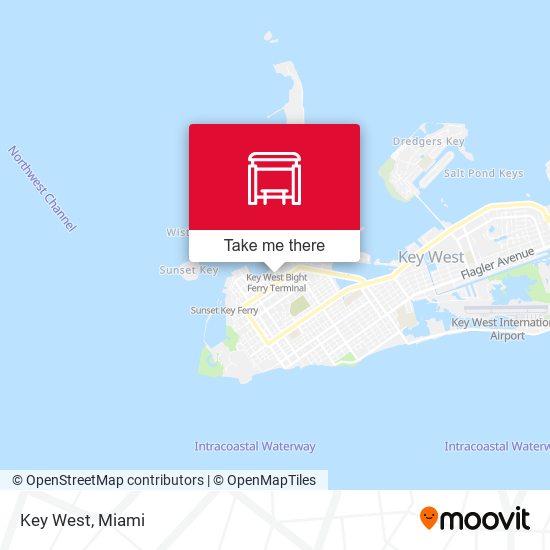 Mapa de Key West