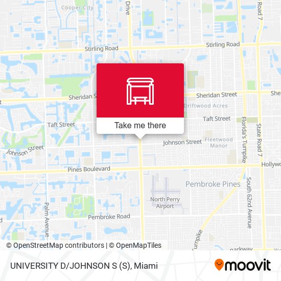 University D/Johnson S map