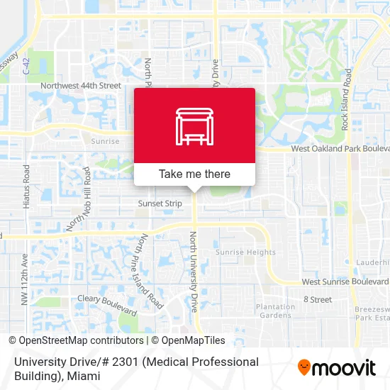 University Drive / # 2301 (Medical Professional Building) map