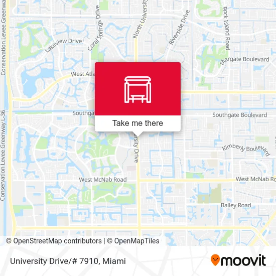 University Drive/# 7910 map