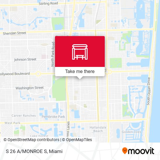 S 26 A/Monroe S map