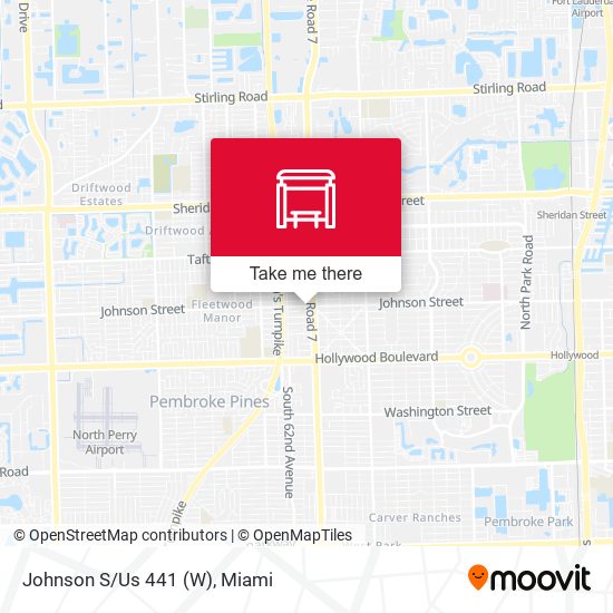 Mapa de Johnson S/Us 441 (W)