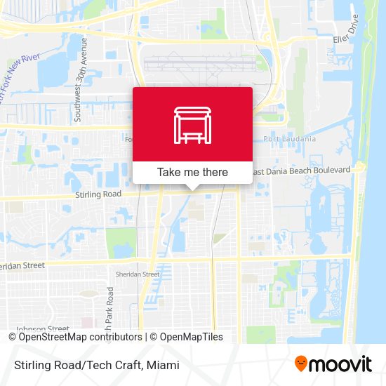 Mapa de Stirling Road/Tech Craft