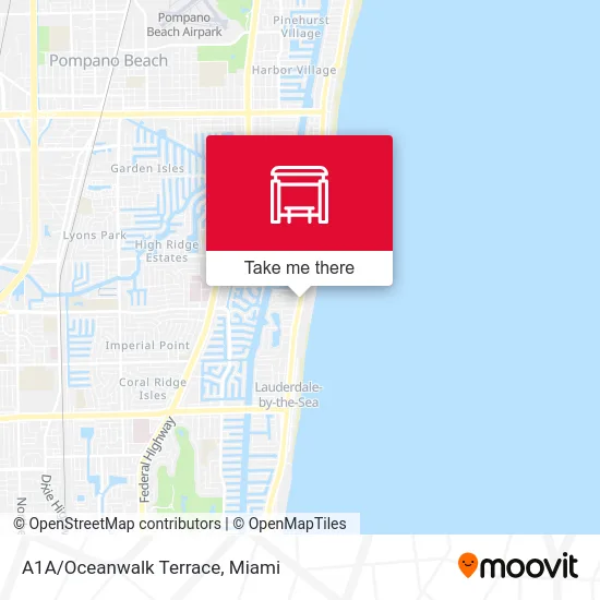 A1A/Oceanwalk Terrace map