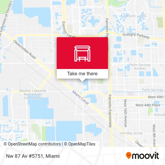 Nw 87 Av #5751 map