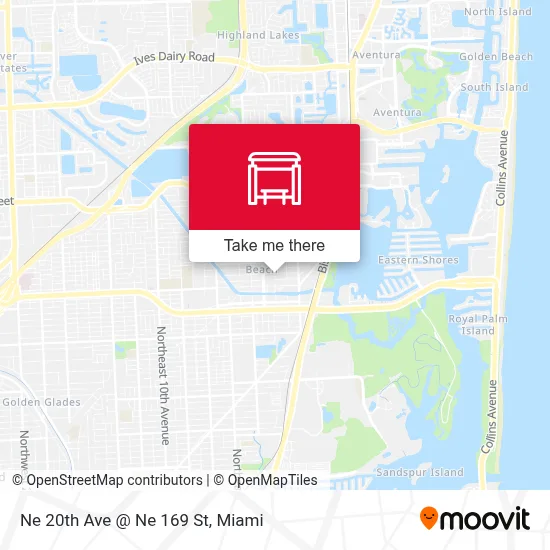 Ne 20th Ave @ Ne 169 St map