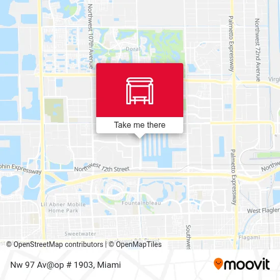 Nw 97 Av@op # 1903 map