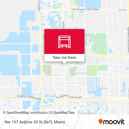 Nw 107 Av@nw 33 St (N/f) map