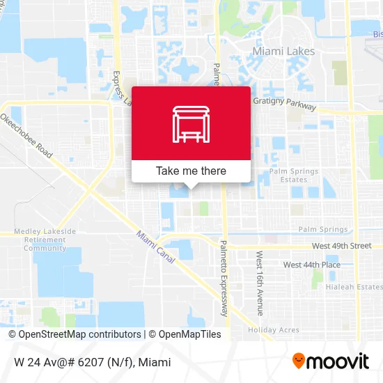 W 24 Av@# 6207 (N/f) map