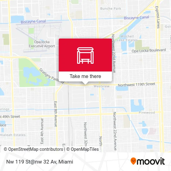 Nw 119 St@nw 32 Av map