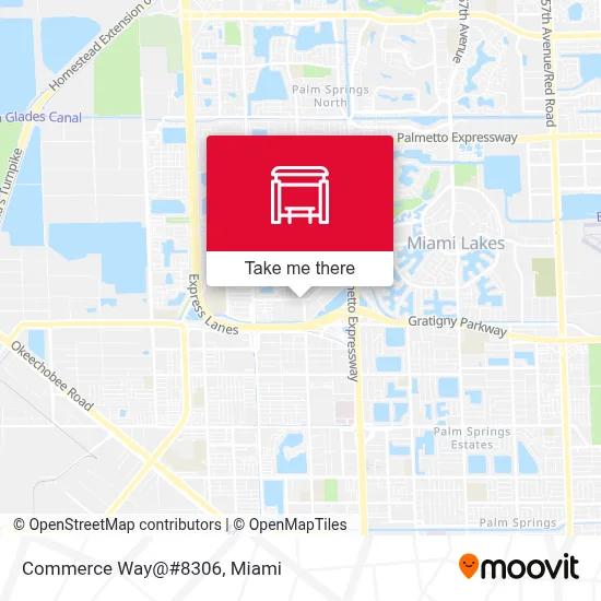 Commerce Way@#8306 map