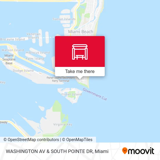 WASHINGTON AV & SOUTH POINTE DR map