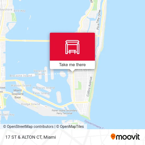 Mapa de 17 ST & ALTON CT