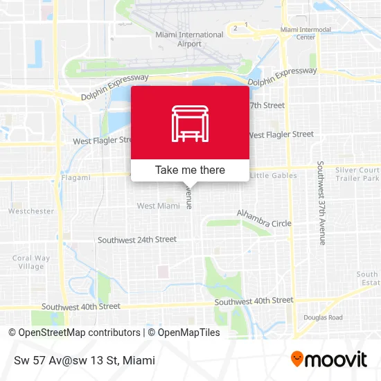 Sw 57 Av@sw 13 St map
