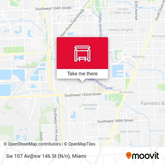 Sw 107 Av@sw 146 St (N/n) map