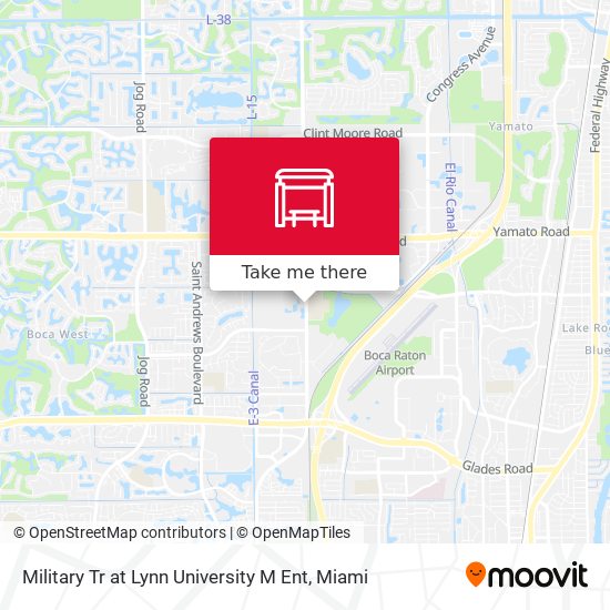 Mapa de Military Tr at Lynn University M Ent