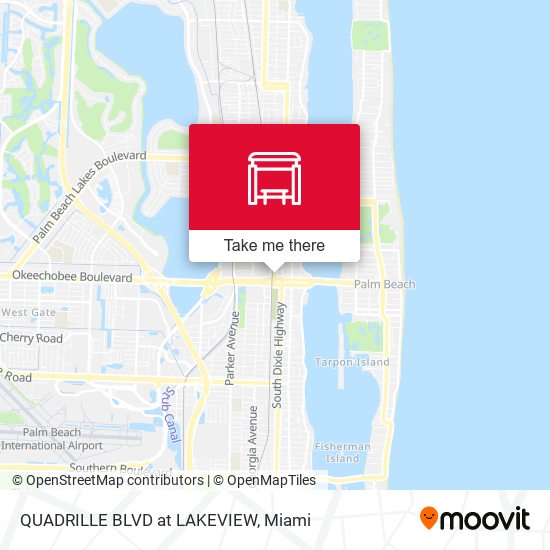 Quadrille Blvd at Lakeview map