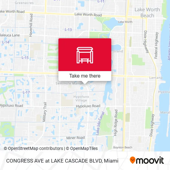 CONGRESS AVE at  LAKE CASCADE BLVD map