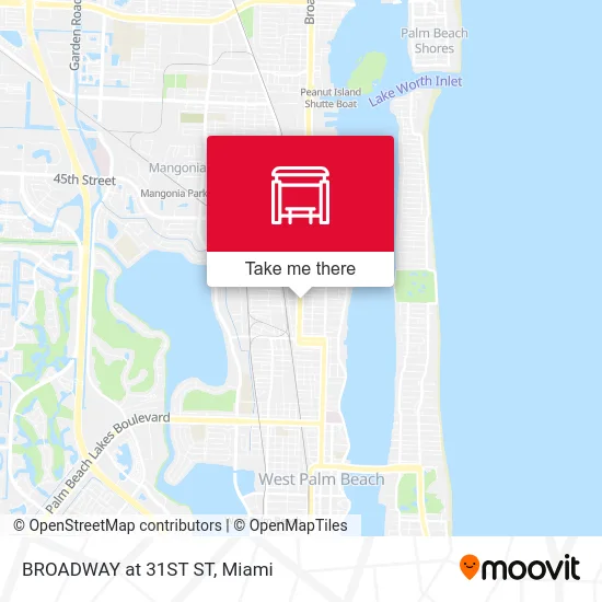 BROADWAY at 31ST ST map