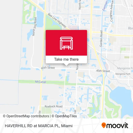 HAVERHILL RD at MARCIA PL map