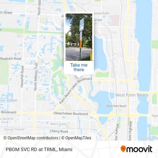 Mapa de PBOM SVC RD at TRML