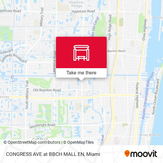 CONGRESS AVE at  BBCH MALL EN map