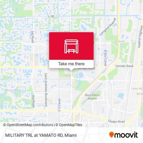 MILITARY TRL at YAMATO RD map