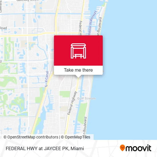 Mapa de FEDERAL HWY at JAYCEE PK