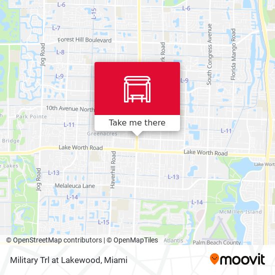 Mapa de Military Trl at Lakewood