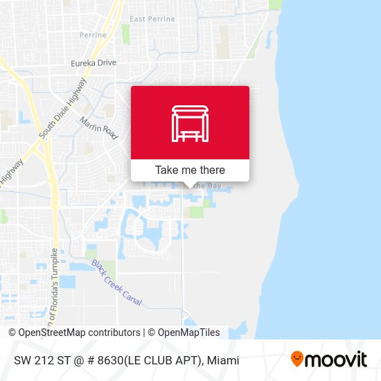 SW 212 ST @ # 8630(LE CLUB APT) map