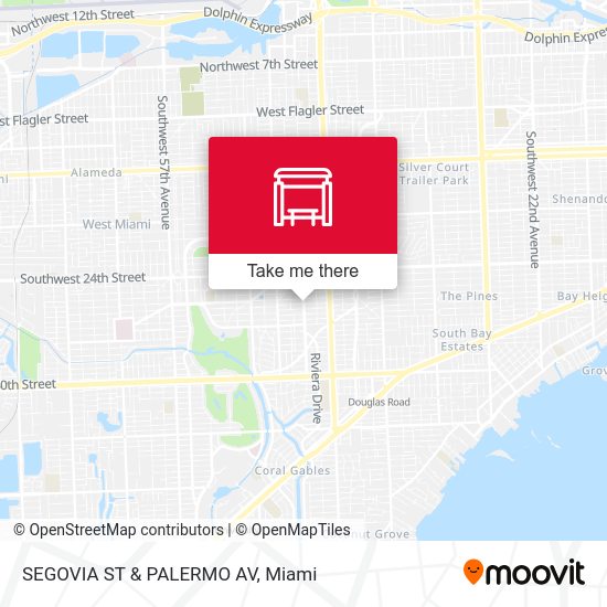 Mapa de SEGOVIA ST & PALERMO AV
