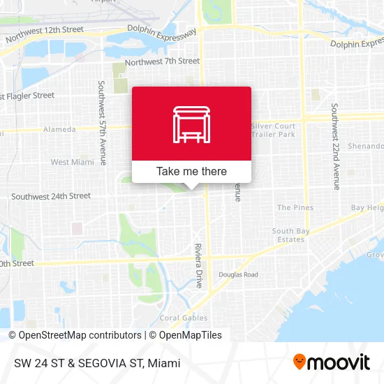 Mapa de SW 24 ST & SEGOVIA ST