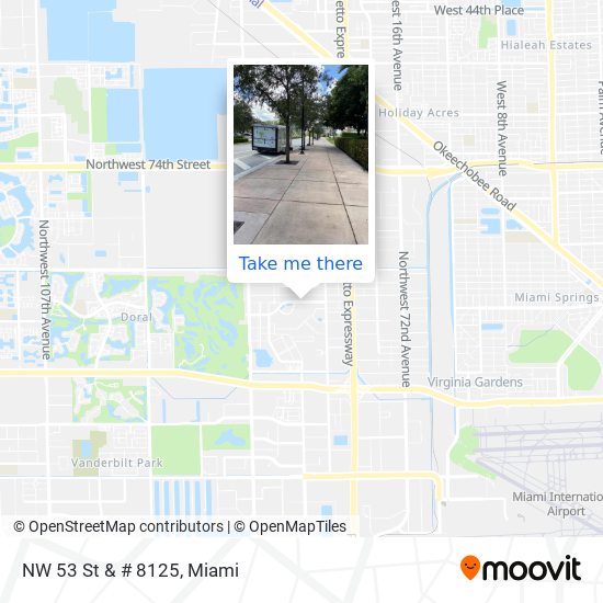 NW 53 St & # 8125 map