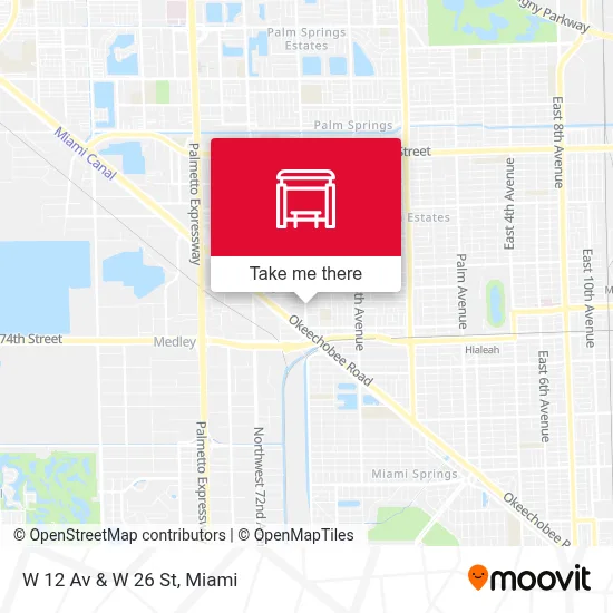 W 12 Av & W 26 St map