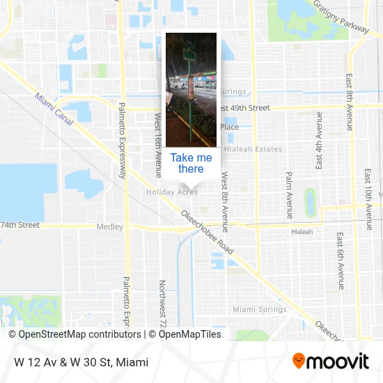 W 12 Av & W 30 St map