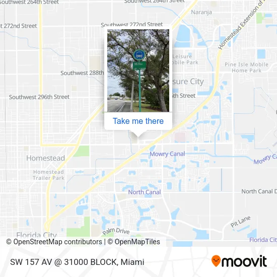 Mapa de SW 157 AV @ 31000 BLOCK