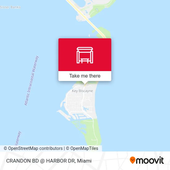 Mapa de CRANDON BD @ HARBOR DR