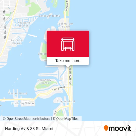 Mapa de Harding Av & 83 St