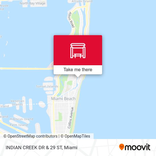 Mapa de INDIAN CREEK DR & 29 ST