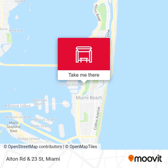 Alton Rd & 23 St map