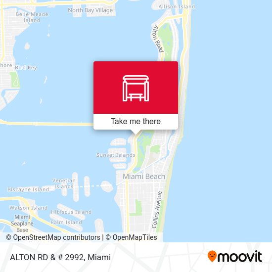 Mapa de ALTON RD & # 2992