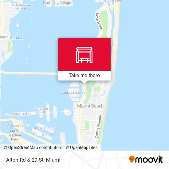Alton Rd & 29 St map