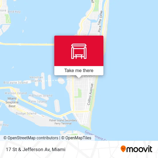 17 St & Jefferson Av map