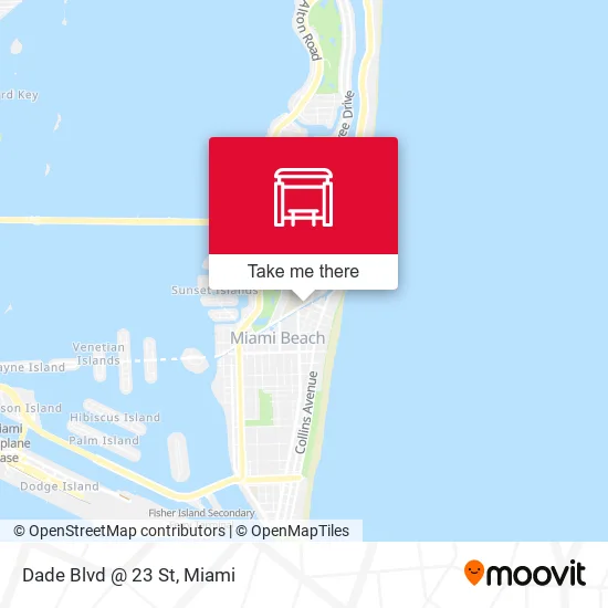 Dade Blvd @ 23 St map
