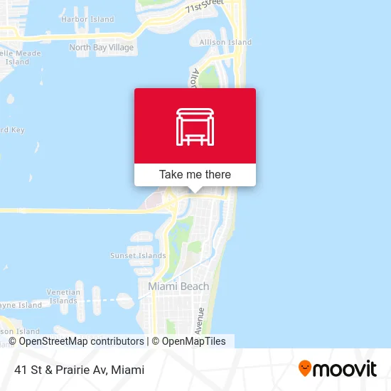 41 St & Prairie Av map